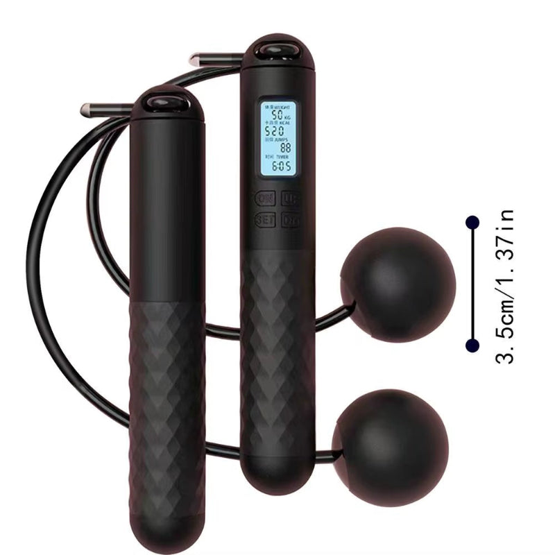 Ropeless Jump Rope Weighted Fitness Exercise Training Jump Rope Training Ropeless Skipping Rope Fitness Exercise Training Jump