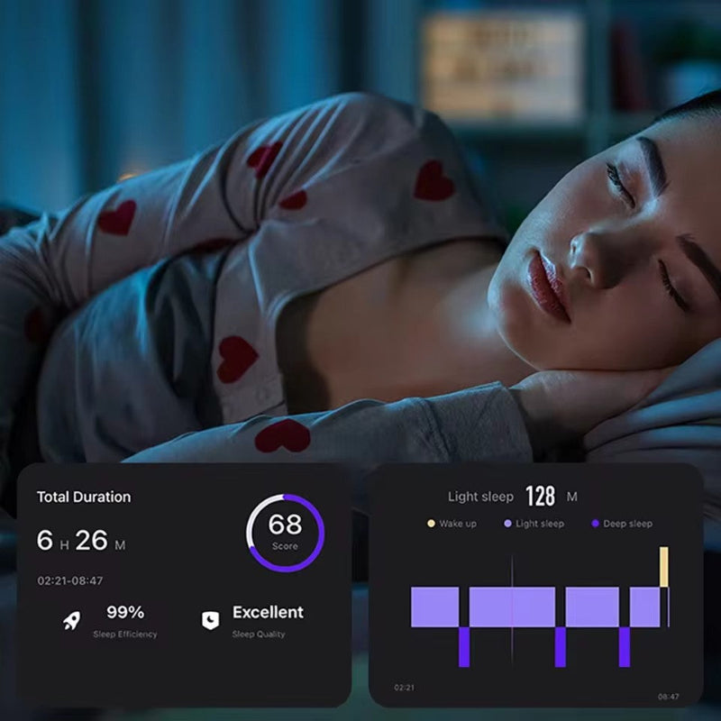 Smart Fitness & Sleep Monitor for Men & Women