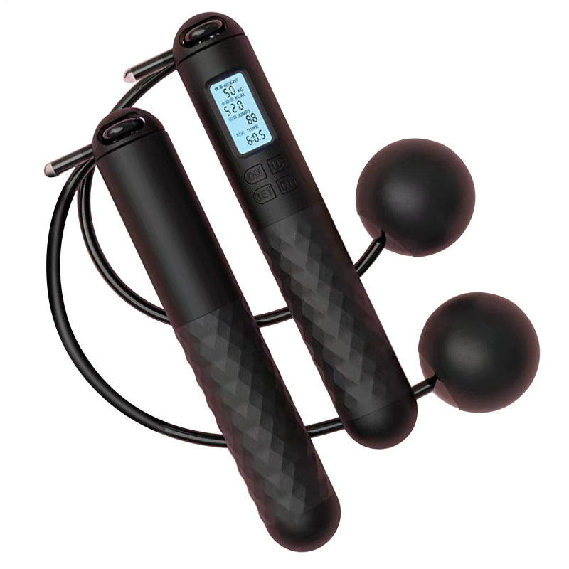 Ropeless Jump Rope Weighted Fitness Exercise Training Jump Rope Training Ropeless Skipping Rope Fitness Exercise Training Jump